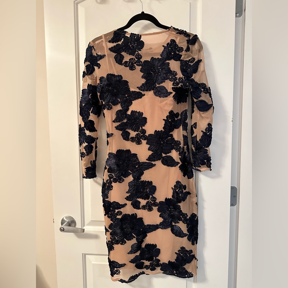 Mesh Floral Dress